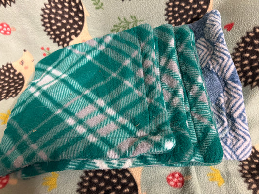 Fleece pee pads (used)
