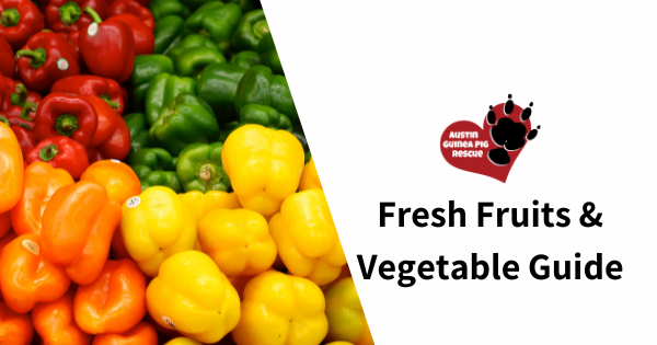 Fresh fruit and vegetable guide
