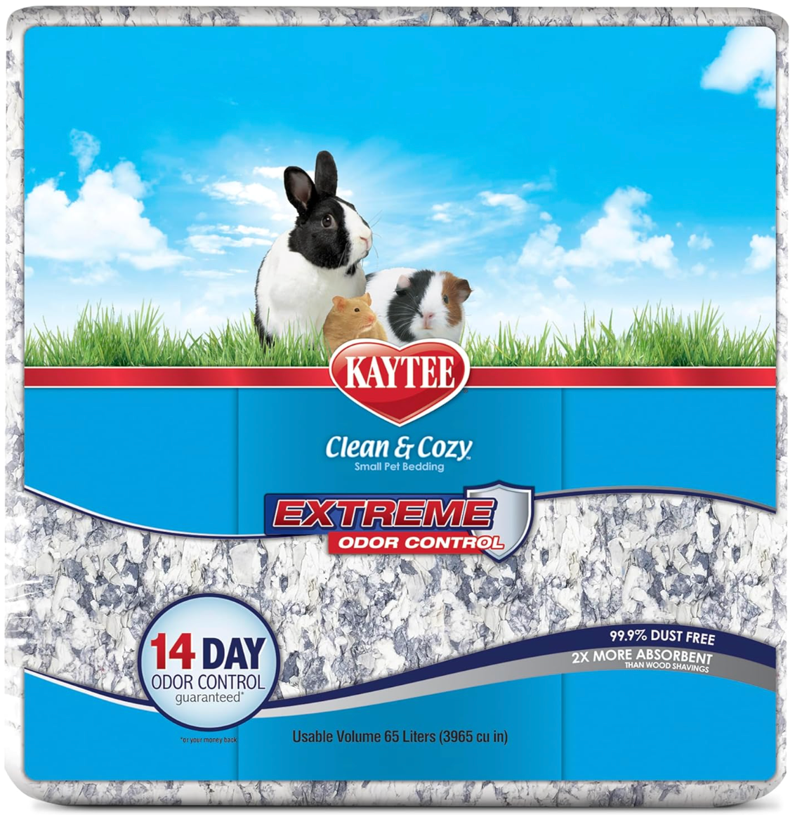 Kaytee Clean & Cozy paper bedding, exteme odor (new)