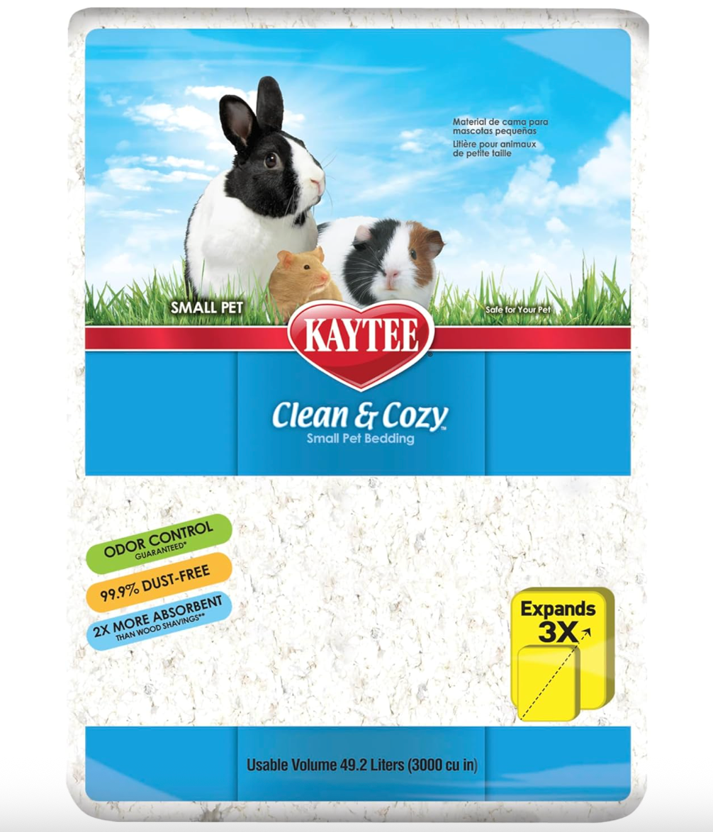 Kaytee Clean & Cozy paper bedding